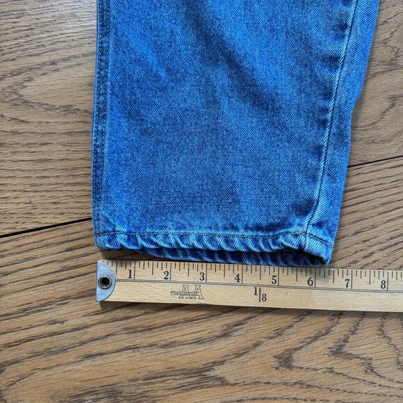 LONDON LONDON VINTAGE DENIM OVERALLS Boho Ranch Cottage - Picture 6 of 6
